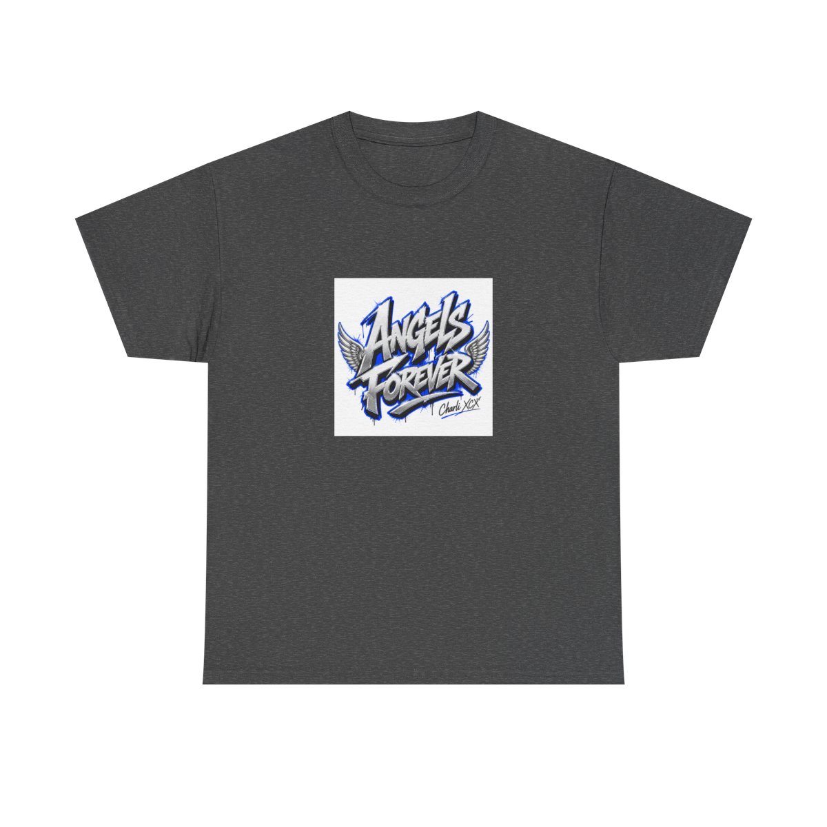 Charli XCX "Angels Forever" Unisex Tee - alternate angle 5, merchandise
