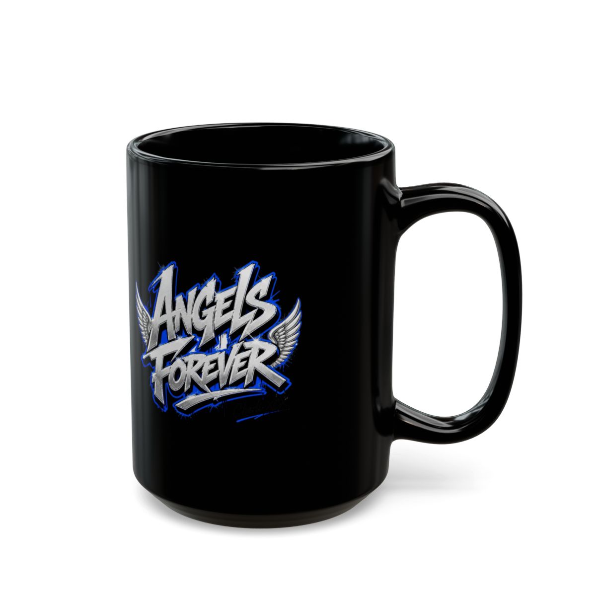 Charli XCX "Angels Forever" Black Mug - alternate angle 5, merchandise