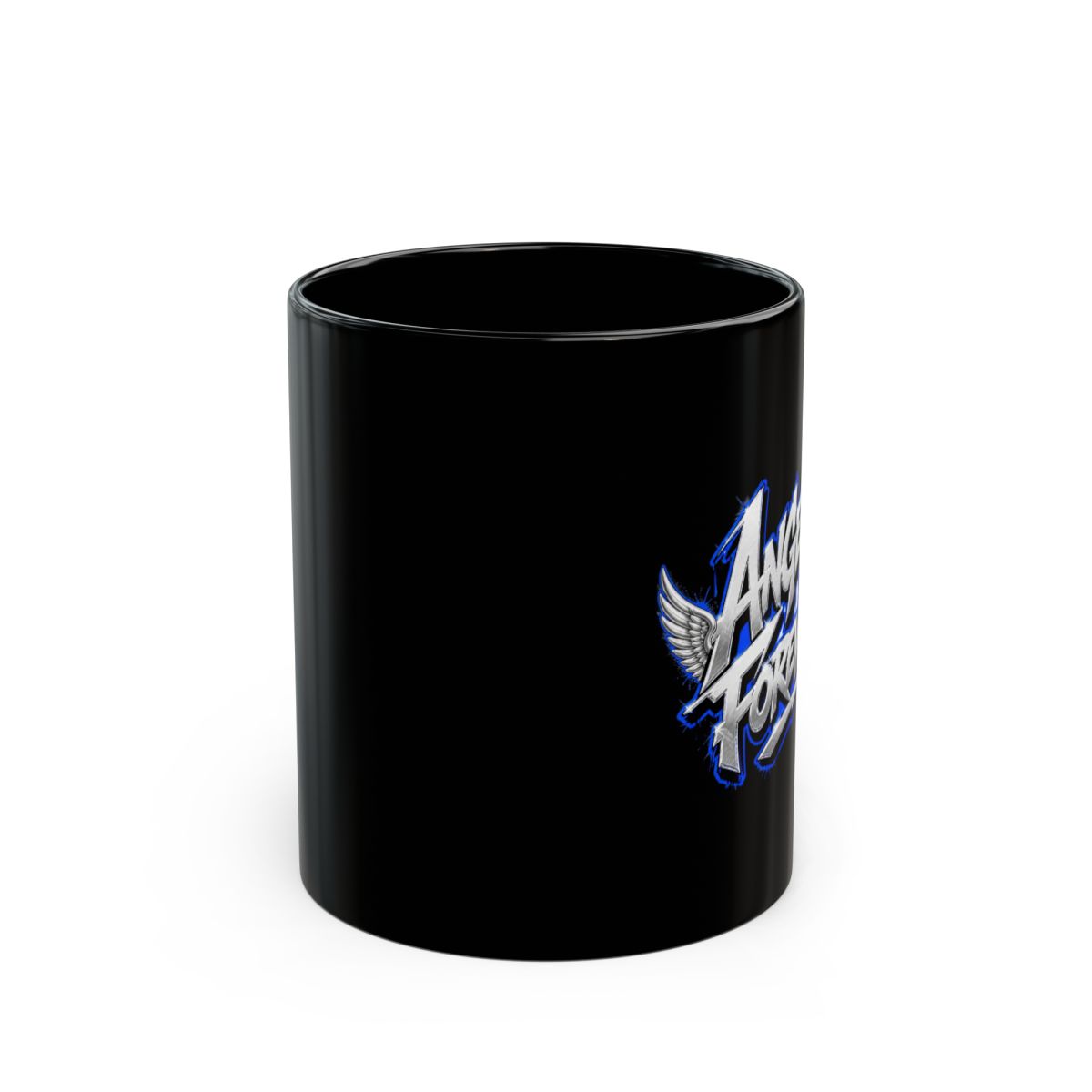 Charli XCX "Angels Forever" Black Mug - alternate angle 1, merchandise