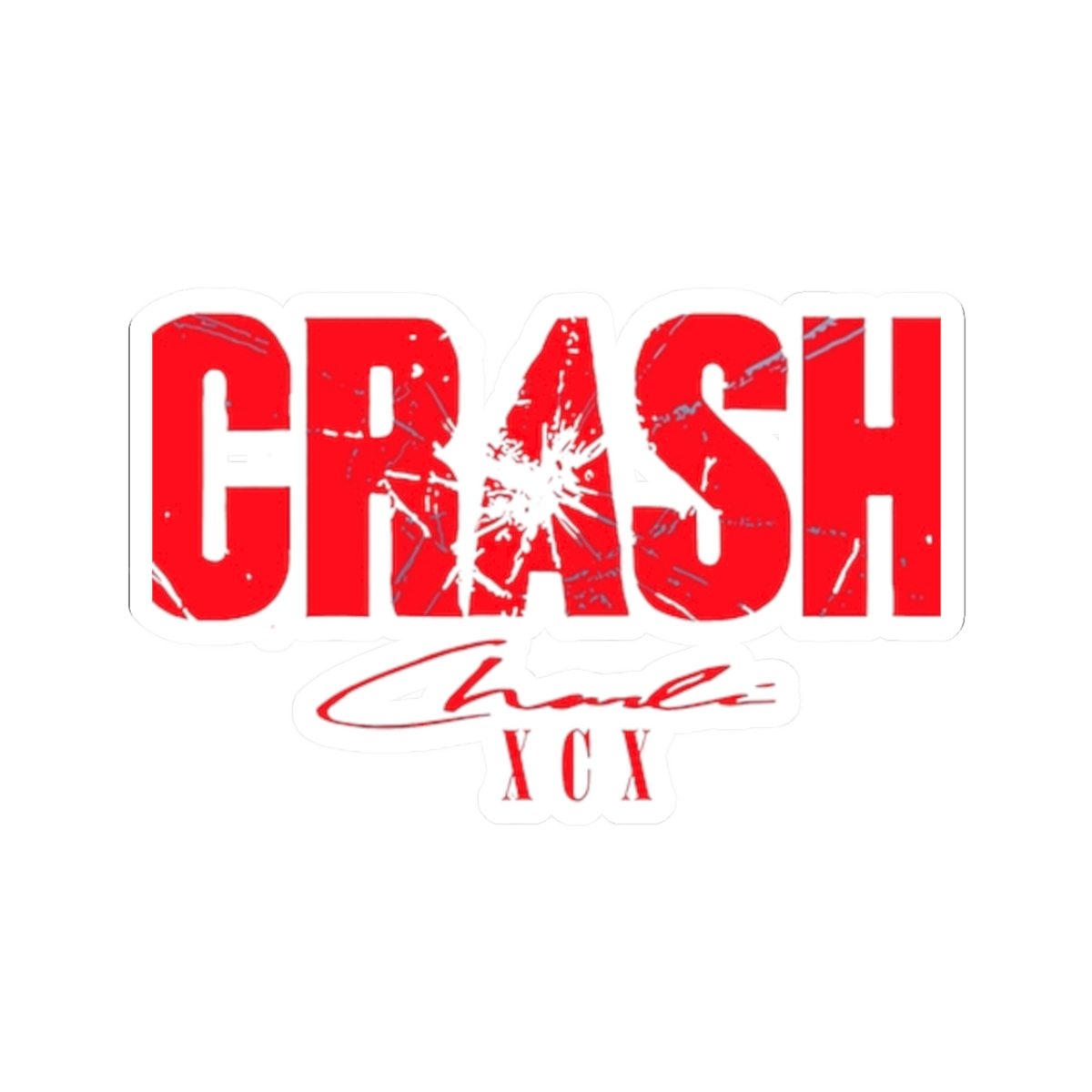 Crash Sticker | Charli XCX