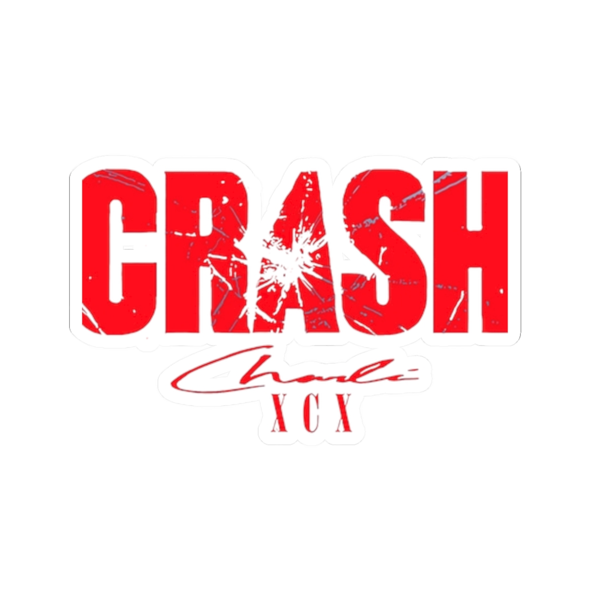 Crash Sticker | Charli XCX
