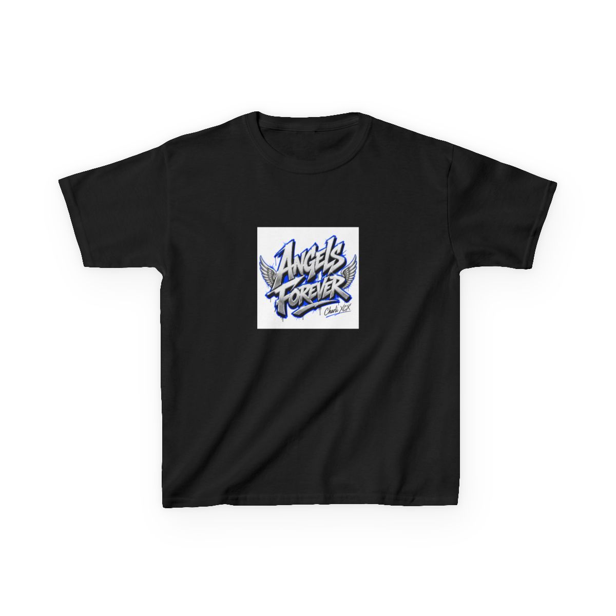 Charli XCX "Angels Forever" Unisex Kids Tee